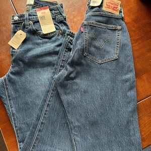Levi's women’s Blue Jeans 501 Curve